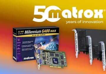 Легендарной компании Matrox исполнилось 50 лет