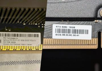 Наклейка с серийным номером «сломала» GeForce RTX 5070 Ti