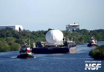SpaceX испытала баржу для транспортировки Starship между Техасом и Флоридой