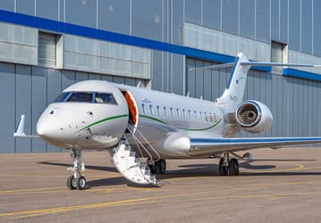 В Россию в обход санкций доставили бизнес-джет Bombardier Global 6000 стоимостью 30 млн долларов