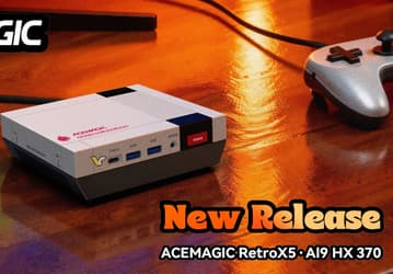 Этот мини-ПК похож на старую приставку NES, но стоит почти 1000 долларов. Acemagic Retro X5 поступил в продажу
