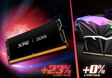 Память DDR5 перестала дорожать, зато DDR3 и SO-DIMM всего за месяц выросли в цене почти на 25%. Это статистика немецкого рынка