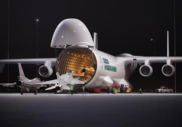 Американский стартап Radia представил WindRunner — огромный транспортный самолет, сравнимый с Ан-124 «Руслан»