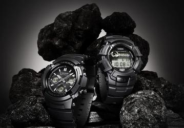 Полностью чёрные часы Casio G-Shock, которые работают до 26 месяцев. Представлены Fire Package 2026