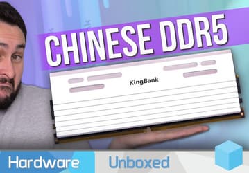 Китайская DDR5 на китайских чипах оказалась ничем не хуже брендовой. Авторы Hardware Unboxed проверили модули KingBank DDR5-6000