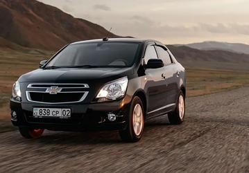 Chevrolet Cobalt — самый популярный автомобиль в Казахстане в январе 2026 года. В топ-3 вошли Kia Sportage и Hyundai Tucson