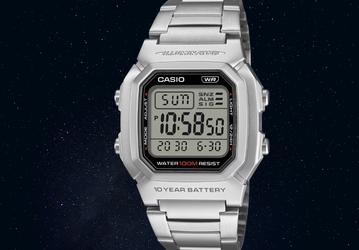 Классика жанра. Представлены часы Casio, которые работают 10 лет без замены батарейки