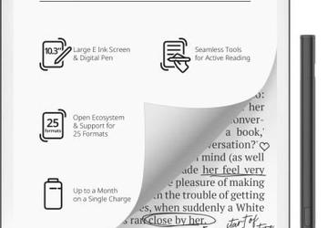 Большой 10-дюймовый E Ink с поддержкой стилуса. Представлена электронная книга PocketBook InkPad One