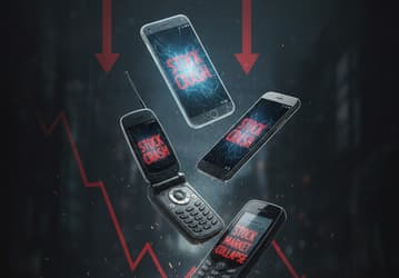 Рынок смартфонов может упасть до уровня 2013 года. Прогноз TrendForce предусматривает падение на 10-15% или даже более