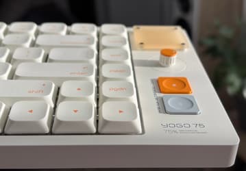 Минималистичный дизайн, необычный пиксельный экран и крутилочка. На Kickstarter запустили сбор средств на клавиатуру ATK Yogo 75