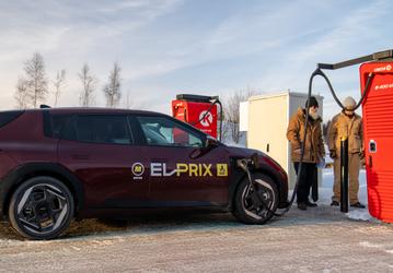 Электрический Kia EV4 в сильный мороз проехал 390 км вместо заявленных для нормальных условий 594 км, а зарядился вообще без проблем