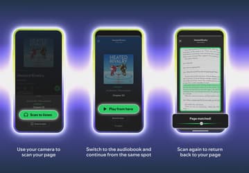 Spotify синхронизирует аудиокниги с бумажной классикой