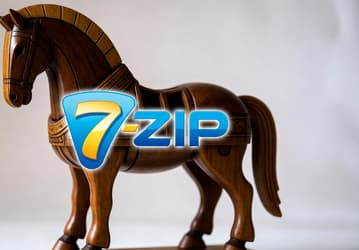 Поддельный сайт 7-zip, ранее размещающий ссылки на нормальный дистрибутив архиватора, начал распространять вредоносное ПО