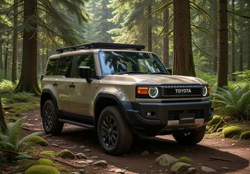 Совершенно новый Toyota Land Cruiser FJ получит дизельный двигатель от Prado 