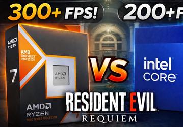 Ryzen 7 9850X3D уничтожил Core i9-14900KS в Resident Evil Requiem