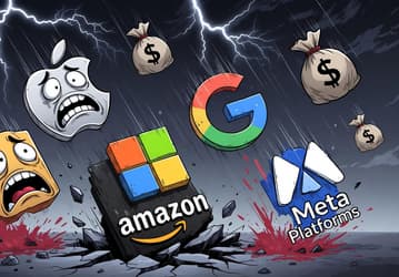 IT-гиганты за неделю потеряли более 1 трлн долларов капитализации из-за опасений инвесторов относительно огромных расходов на ИИ