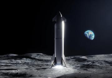 Планы поменялись: SpaceX переключилась с Марса на Луну — первая посадка Starship планируется уже весной 2027 года