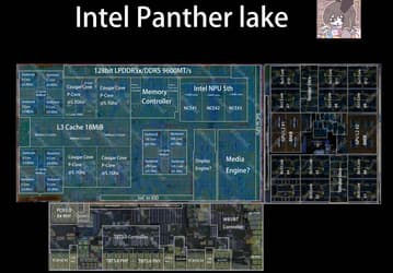 Так новейший процессор Intel Core Ultra 300 выглядит под микроскопом