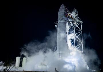 Первый Starship V3 нового поколения готов к испытанию огнём