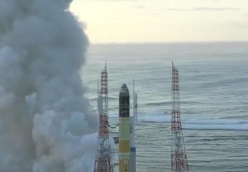 Подразделение Mitsubishi включило двигатели своей космической ракеты