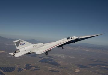 NASA испытало тихий сверхзвуковой самолёт X-59: полёт сократили из-за сбоя, но тест признан успешным
