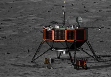 NASA инвестирует $180 млн в доставку научных грузов к Южному полюсу Луны от Intuitive Machines