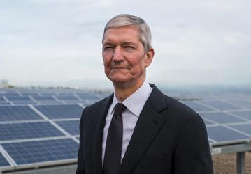 Apple почти перешла на «зеленое» производство в Китае: 90% уже на чистой энергии