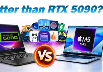 Может ли MacBook Pro с M5 Max тягаться с Windows-ноутбуком с RTX 5090 Laptop? Тест показывает, что порой всё зависит от розетки