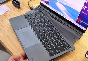 Можно выбрать между клавиатурой и вторым экраном. Lenovo показала на MWC 2026 необычный модульный ноутбук Modular AI PC