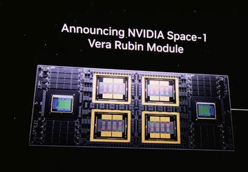 «Мы расширяем возможности Nvidia за пределы нашей планеты». Компания представила космический ИИ-ускоритель Space-1 Vera Rubin Module