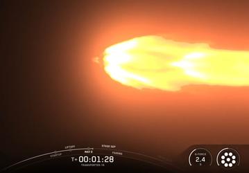 SpaceX за раз запустила 119 спутников из 23 стран мира в рамках миссии Transporter-16, первая ступень отработала 12 раз
