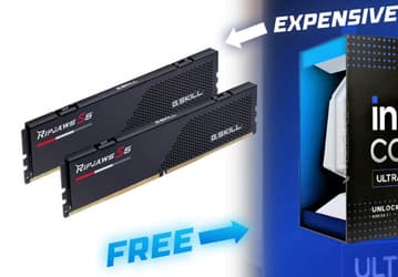 Купи 64 ГБ памяти DDR5, получи топовый процессор Intel бесплатно: Newegg запустил необычную акцию