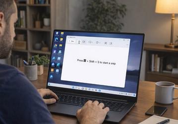 Microsoft настолько обленилась? На одной из страниц сайта можно увидеть ИИ-картинку, где у Windows 11 две кнопки меню «Пуск»