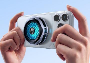 Подходит для iPhone и Android, снижает температуру на 20 °C, работает тихо при 6000 об/мин. Представлен очень дешёвый кулер для смартфонов Red Magic Cooler 8 Air