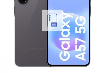 Samsung Galaxy A57 с экраном 120 Гц, Exynos 1680, камерой 50 Мп и аккумулятором 5000 мАч показали во всей красе до анонса