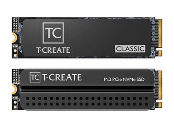 Скорость до 14,2 ГБ/с с низкой задержкой 0,015 мс. Представлен SSD T-Create Classic H514