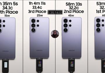 Samsung Galaxy S26 Ultra впервые получил 60-ваттную зарядку, но она оказалась лишь немногим быстрее 45-ваттной