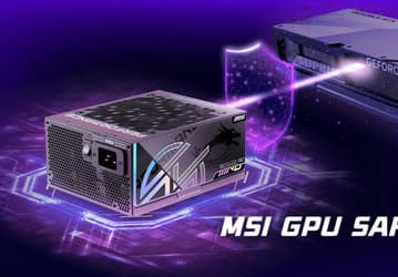 Блоки питания MSI с поддержкой GPU Safeguard+ теперь защитят любую видеокарту с пожароопасным разъёмом 12V-2x6