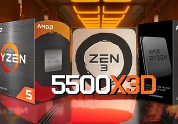 Бюджетный игровой 6-ядерник Ryzen 5 5500X3D появился в продаже в Европе