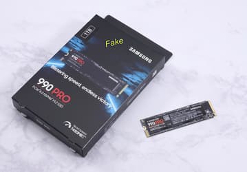 Подделка века? Фальшивый Samsung 990 Pro оказался очень похожим на оригинал