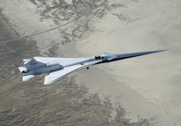 Тихий сверхзвуковой самолёт X-59 от Lockheed Martin пробыл в воздухе целый час, а не всего несколько минут, как раньше