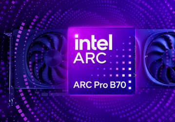 На сайте Intel появилось подтверждение релиза видеокарты Arc Pro B70 — самого мощного ускорителя на архитектуре Battlemage. Он получит 32 ГБ памяти