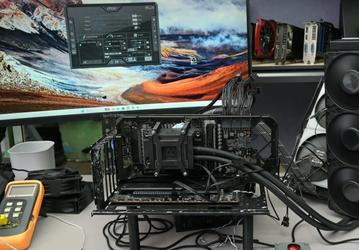 Энтузиаст подключил к GeForce RTX 3080 серверную СЖО — температура чипов памяти упала на 54 °C, температура GPU снизилась на 26 °C