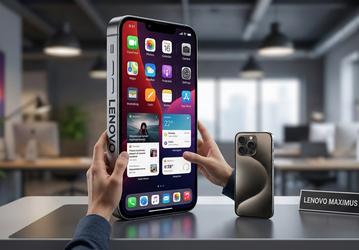 На этом фоне даже Galaxy S26 Ultra покажется компактным. Lenovo работает над смартфоном-моноблоком с гигантским экраном 7,5 дюйма