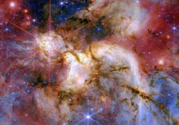 Телескоп «Джеймс Уэбб» показал скрытое звездообразование в области W51