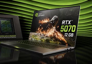 Представлена GeForce RTX 5070 Laptop с 12 ГБ памяти