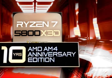 AMD может отметить 10-летие сокета AM4 юбилейным Ryzen 7 5800X3D
