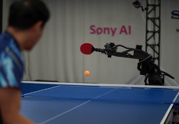 Робот Sony Ace вошёл в историю: он научился обыгрывать топовых игроков в настольный теннис