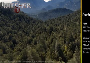 RTX 5090 выдала 80 к/с в демо, созданном на основе моделей из The Witcher 4. Nvidia показала работу новой системы рендеринга растительности