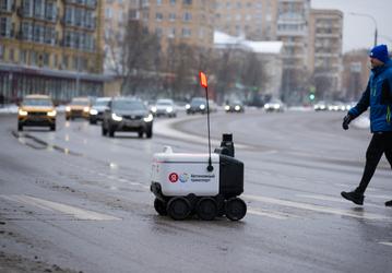 Роботы-доставщики Яндекса появились в Подмосковье